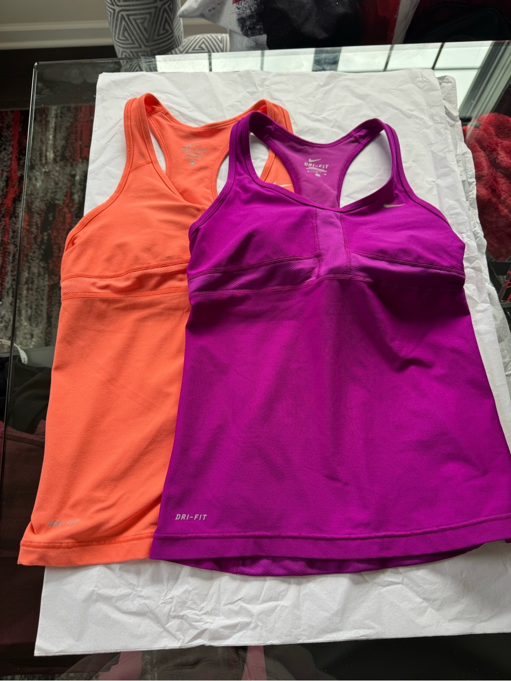 Nike Women's Dri-Fit Racerback Tennis Tank Tops